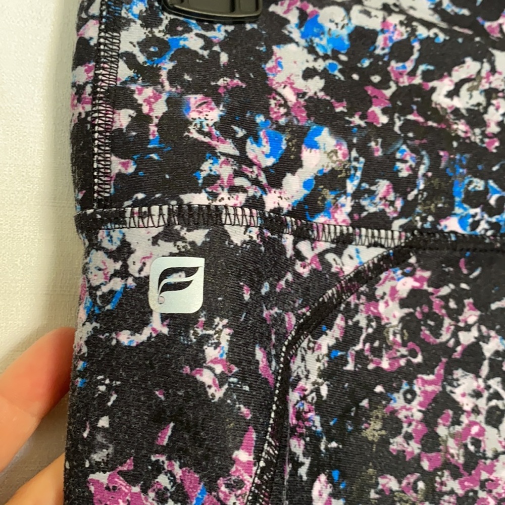 Fabletics Small Leggings Yoga/Running Patterned
